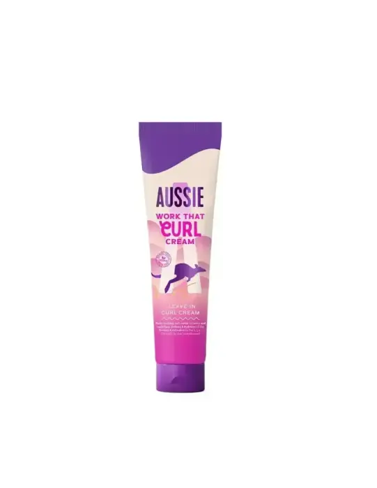 Aussie Work That Curl Nenoskalojamais krēms lokainiem matiem 160ml