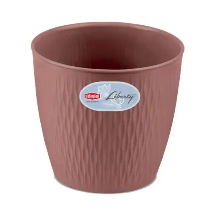 Lillepott Liberty Ø30x27cm, pruun