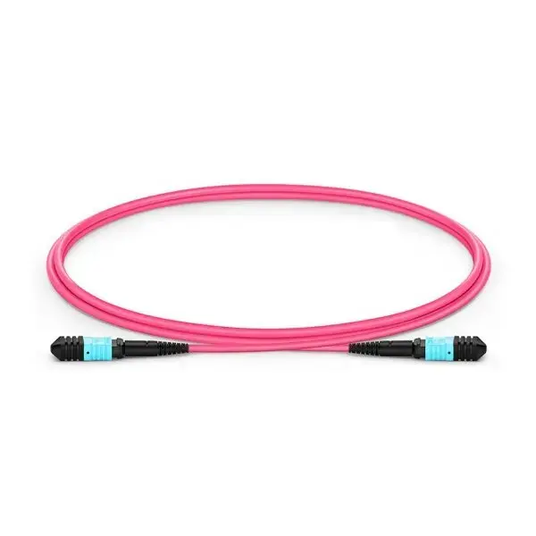 XtendLan FO patch MPO(f)-MPO(f), 1m, OM4, 12/12, round cable 3mm, straight (Type A)