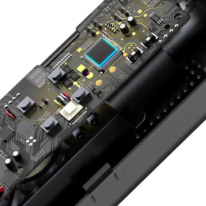 Baseus mini auto õhukompressor rehvipump 12V – must Photo