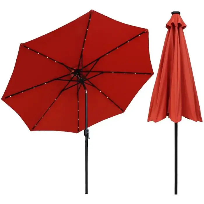 Garden Umbrella with LED Lighting 300cm COCORA