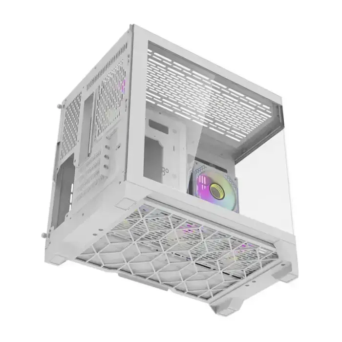 Darflash FT418 computer case + 6 aRGB fans (white) Foto 10