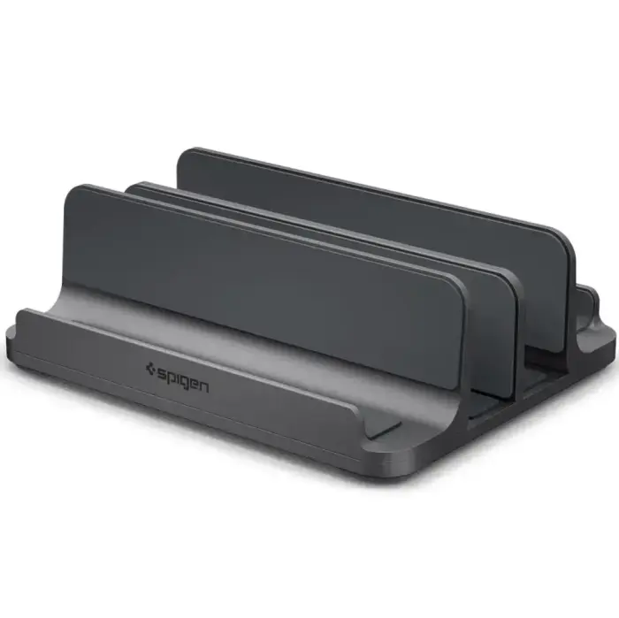 Spigen LD208S4 Vertical Laptop Stand – Space Grey 130x110 mm
