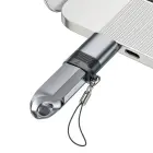 Acefast J8 USB-C - USB-A Adapter - Gray — Photo 4