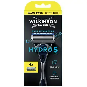 Wilkinson Sword Hydro 5 Skin Hydration - Raseerija + 4 otsikut