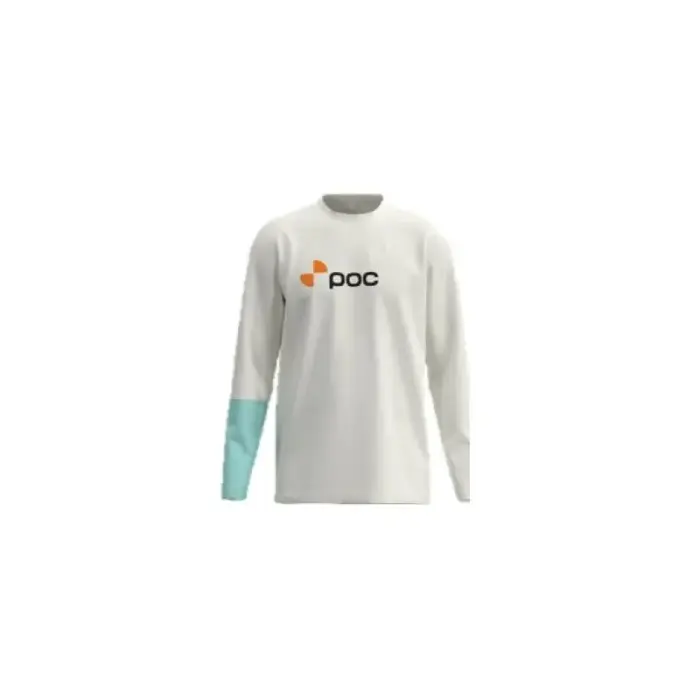 POC L/S Tee white, size M
