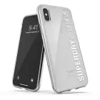 SuperDry Snap iPhone X|Xs Clear Case White — Photo 1