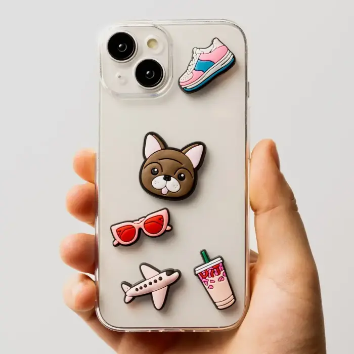 3D Sticker Pink 5pcs set Photo