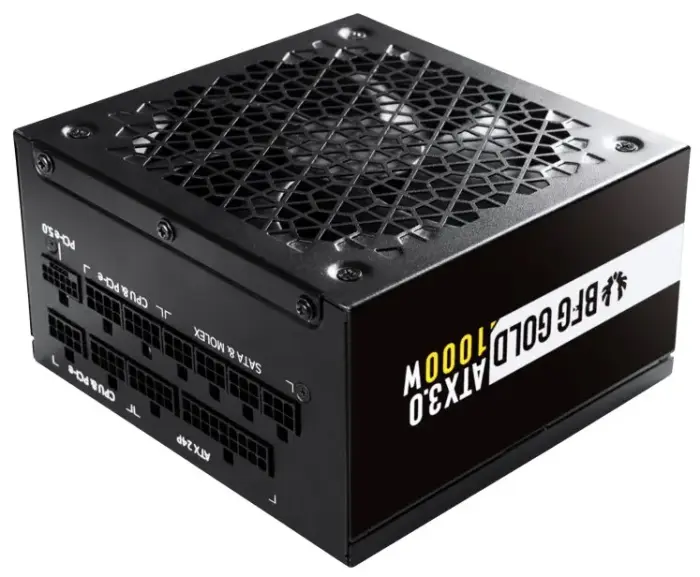 BitFenix barošanas bloks BFG Gold / ATX3.0 / 1000W / 135mm fan / 80 Plus Gold / active PFC /  modulisārs
