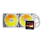 DarkFlash DE240 Water Cooler – White — Photo 2