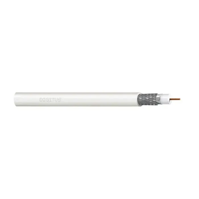 Digitus RG-6 75 Ohm Coaxial Cable 500 m White