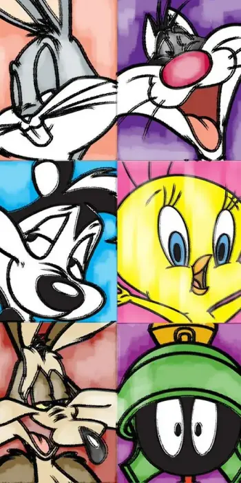 Looney Tunes Colorful Cotton Beach Towel 70x140 cm C24
