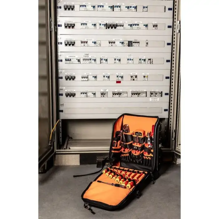 Electrician’s Backpack with 31 Pieces