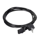 SAVIO Angled Schuko Power Cable 3M CL-146 — Photo 1