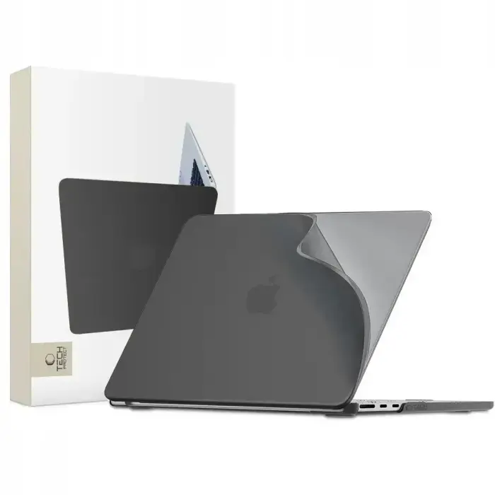 TECH-PROTECT SOFTSHELL MacBook Air 13 M2-M5 2023-2026 Matte Black Case