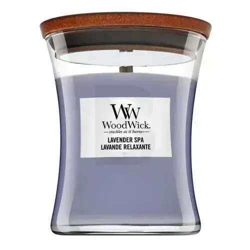 Woodwick Lavender Spa aromātiskā svece 275 g