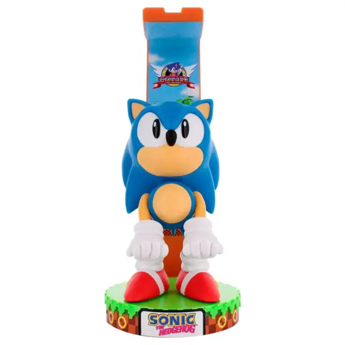 Sonic the Hedgehog tvirtinimo laikiklis Cable Guy Deluxe 20cm
