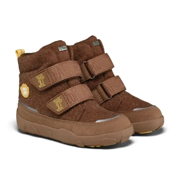 Affenzahn Comfy Tiger Recycled Wool Barefoot Winter ботинки (01250-70003), размер 31.0