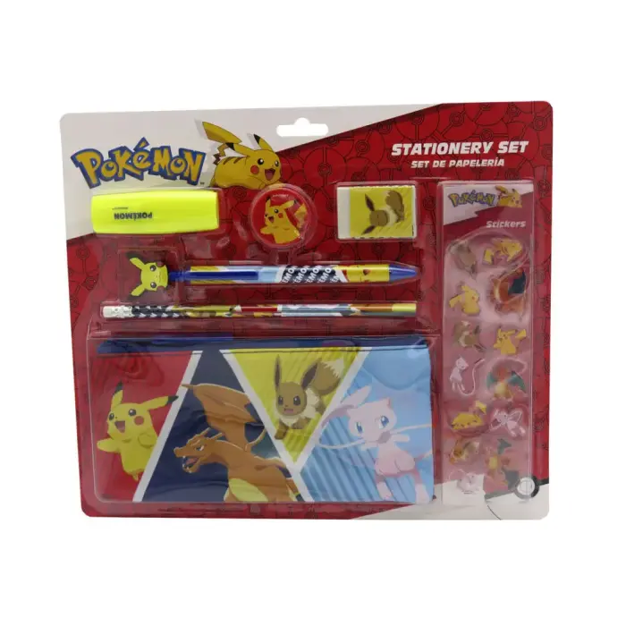 Pokemon stationary set