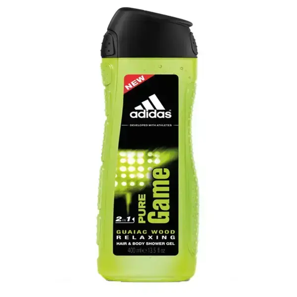 Adidas Pure Game Body  Hair & Face Shower Gel