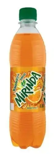 Gazuotas gėrimas MIRINDA Apelsinų, PET, 0.5l (UŽST.)