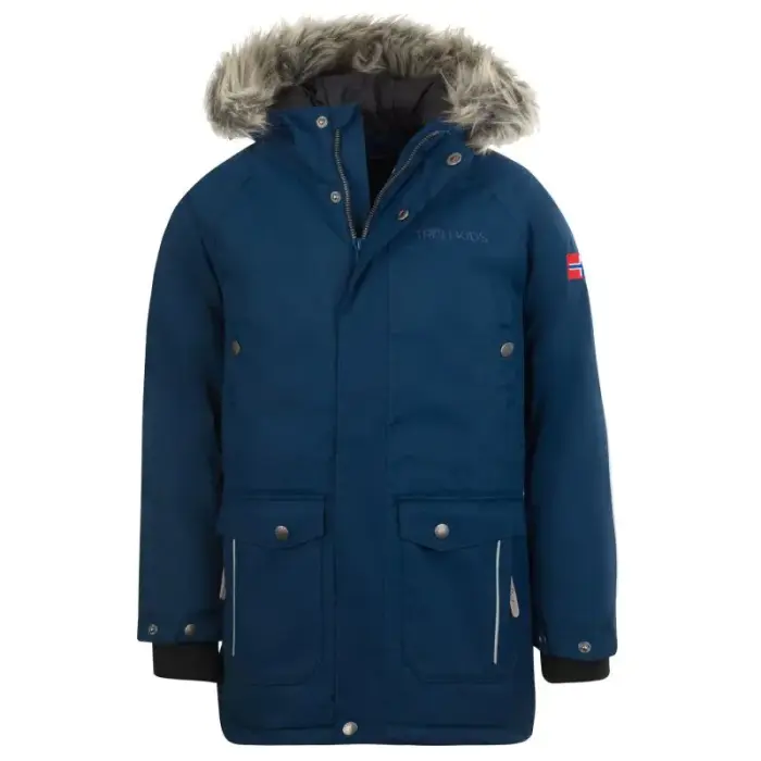 Waterproof insulated Trollkids Kids Nordkapp Jacket