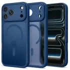 Tech-Protect BasicMag MagSafe iPhone 17 Pro Max / 18 Pro Max Matte Deep Blue Case — Photo 1