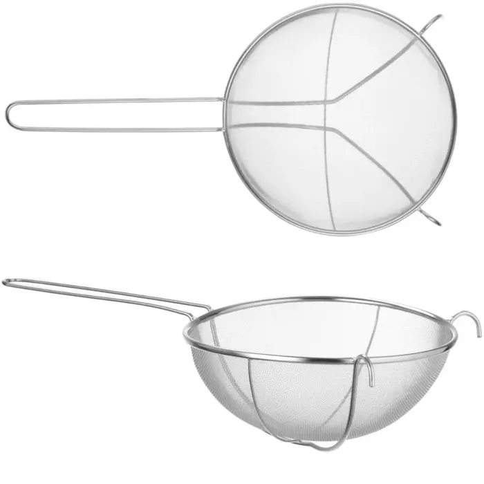 HENDI Reinforced Stainless Steel Kitchen Sieve, Ø 305 mm