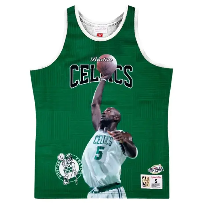 Mitchell & Ness NBA Boston Celtics Kevin Garnett Tank Top Green - MSTKSC19048, size M