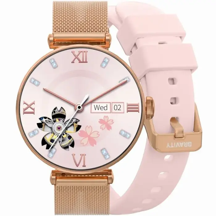 Nutikell Gravity Rose Gold Pink 2 rihma GT26-1