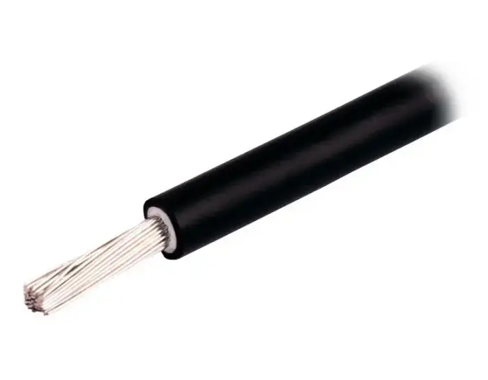 GOOWEI Energy Cable for solar panels, cooper 1x 4mm2, black