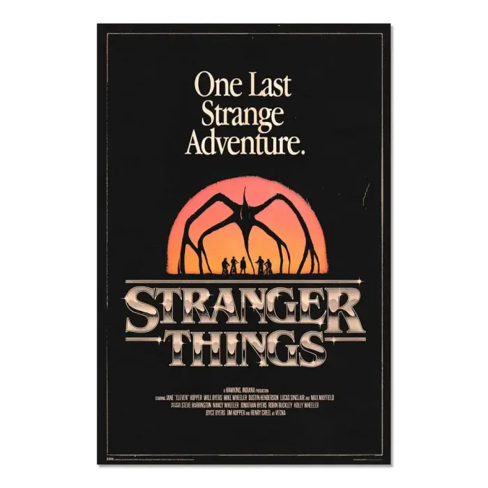 Плакат Stranger Things