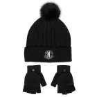 Wednesday hat and gloves set — Photo 1