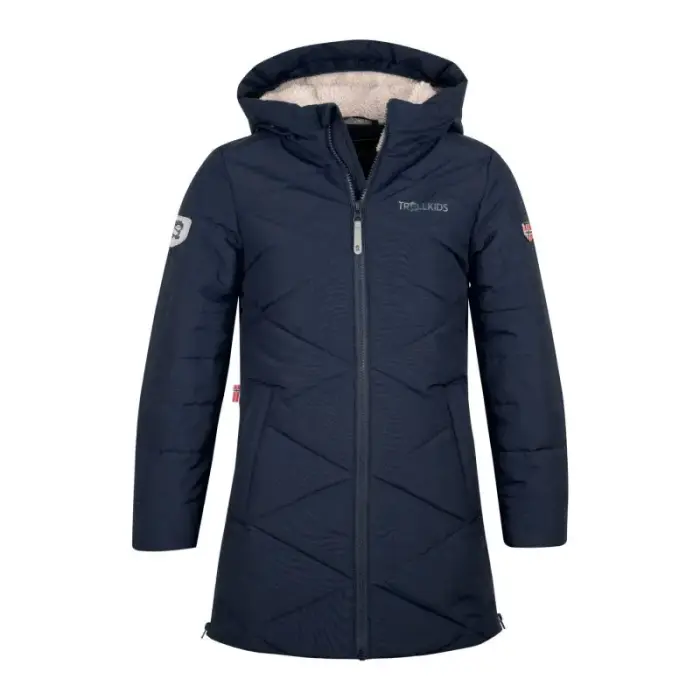 Trollkids Girls Bergen Coat Waterproof Insulated Jacket for Girls (460-100) - Size: 152