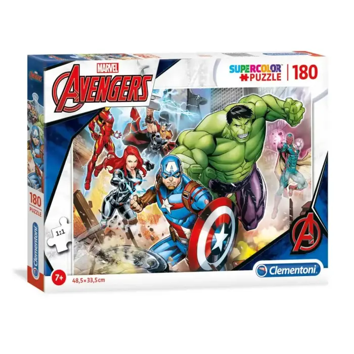Clementoni SuperColor The Avengers pusle 180 tk