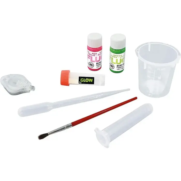 Buki Experimental set, Fluo & Glow, Photo