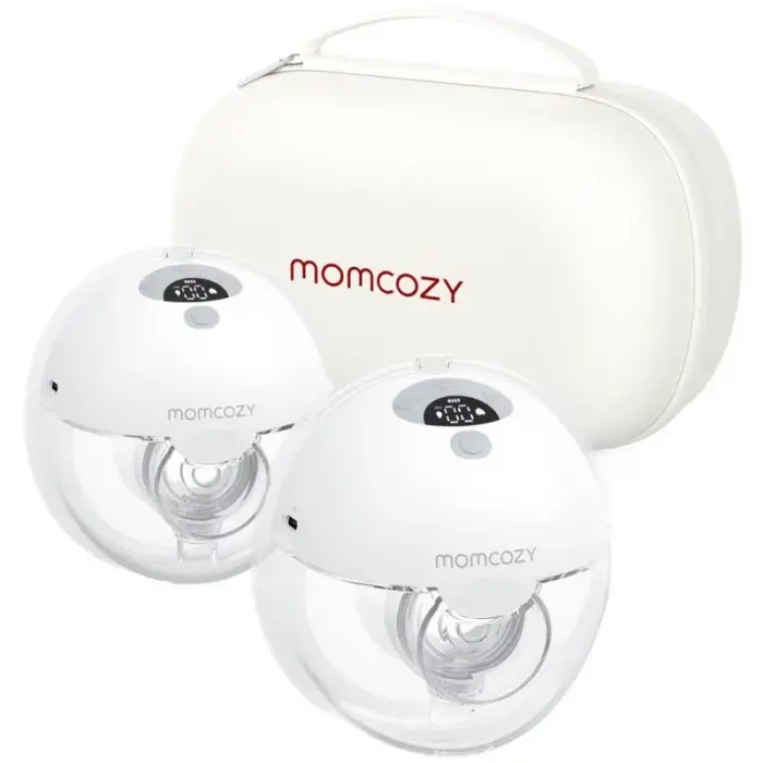 MOMCOZY M5 Portable Cordless Double Breast Pump
