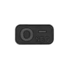 Bloodtype Rubber Patch – 0 Neg — Photo 1