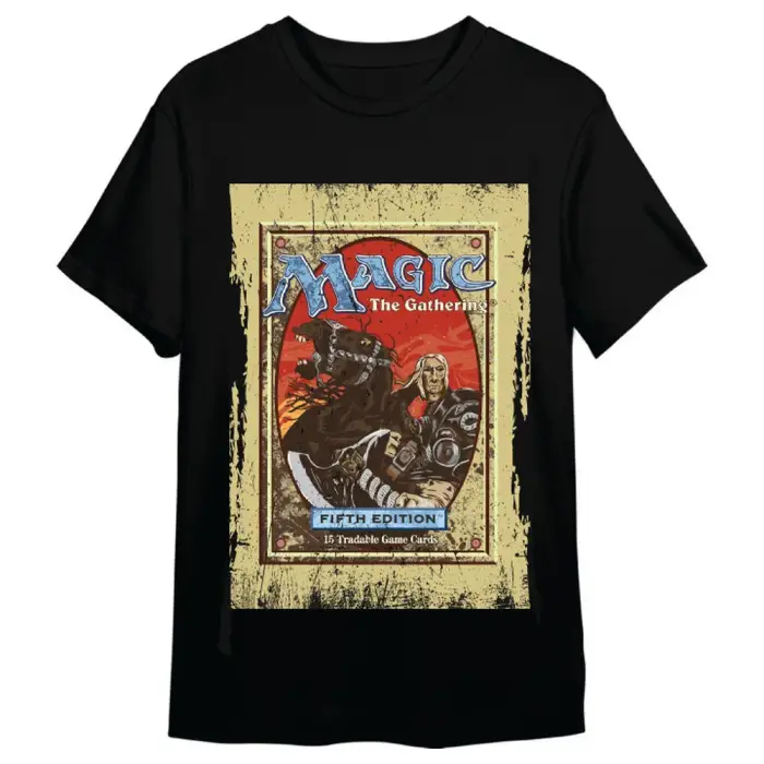 Magic the Gathering Black Knight suaugusiųjų trumpų rankovių T-šarkos