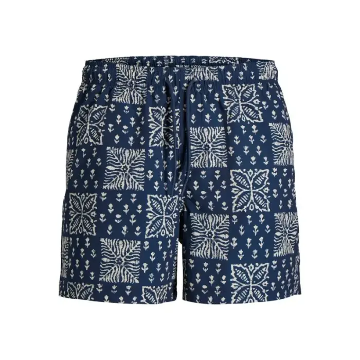 Jack&Jones Vyriški swim šortai JPSTMAUI SHELL AOP SWIM šortai REG 12291808 PAGEENT BLUE, dydis L