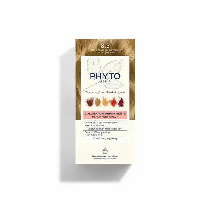 Phyto matu krāsa Phytocolor 8.3 gaiši zeltaini blonds 180g