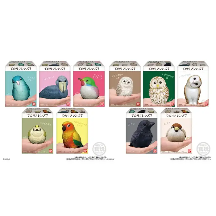 Tenori Friends Birds dažādos variantos figūriņa 6cm