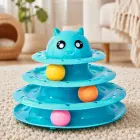 Cat toy interactive tower 3 balls — Photo 11