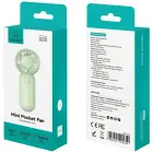 USAMS ZB354 mini taskuventilaator, roosa Photo