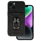 Slide Camera Armor dėklas iPhone 14 Juodas — Nuotrauka 1