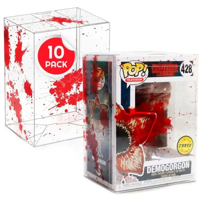 Funko POP Bullet and Blood Effect pakuotė 10 apsauginių dėklų