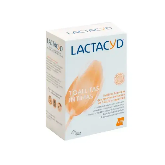 Lactacyd Intymios servetėlės 10 vnt.