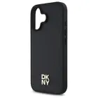 DKNY Repeat Pattern Stack Logo MagSafe Hard Case for iPhone 16 6.1" - Black — Photo 6