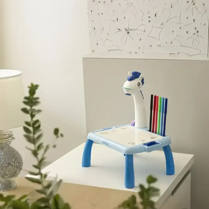 Maxlife projector with drawing table MXDP-200 blue Photo