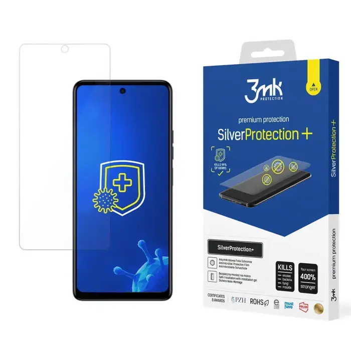 Tecno Spark 10 Pro - 3mk SilverProtection+ aizsargplēve